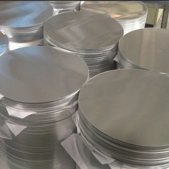 1100 3003 1050 1060 3005 3105 disque rond polonais disque circulaire en aluminium pour ustensiles de cuisine