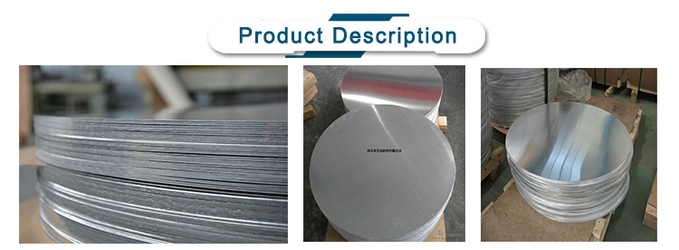 Hot Rolled 1xxx 3xxx Aluminium Circle with Excellend Ductility for Kitchen Utensils