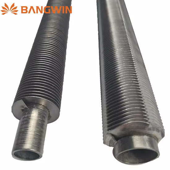 China Factory Aluminum Carbon Steel Spiral Copper Aluminum Extruded Fin/Finned Tube in Heat Exchanger for Cooler and Accessories Pipes Air Heat Exchanger