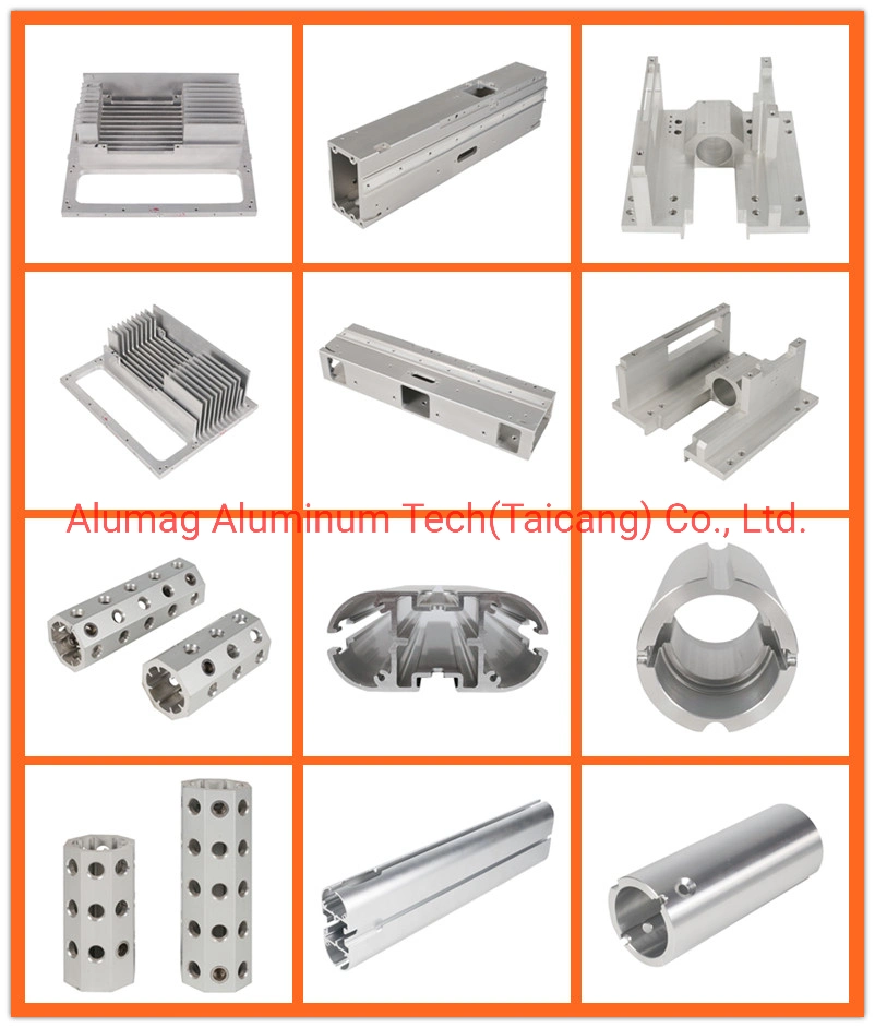 CNC Machining Anodized Aluminium Industrial Profile & Aluminum Extrusion