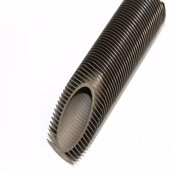 China Factory Aluminum Carbon Steel Spiral Copper Aluminum Extruded Fin/Finned Tube in Heat Exchanger for Cooler and Accessories Pipes Air Heat Exchanger
