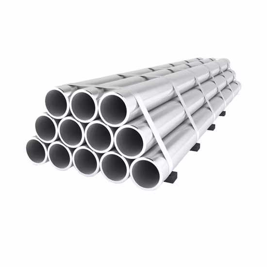 Tube en aluminium distinctif durable sûr d'alliage de compresseur d'air comprimé de gaz inerte de transport de vide de 63mm