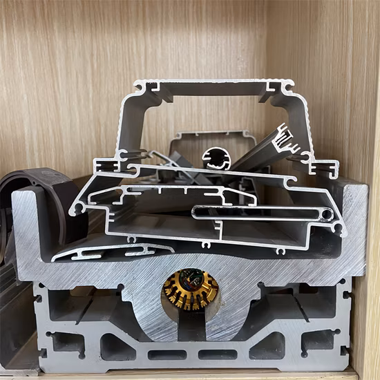 Profil d'extrusion d'aluminium pour dissipateur thermique Industrials Masterials Profil en aluminium industriel