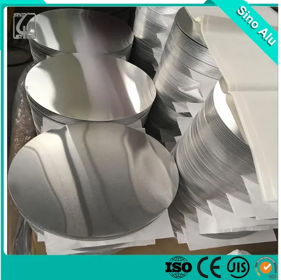 1050 cercle en aluminium à bas prix/disque vierge avec une bonne surface