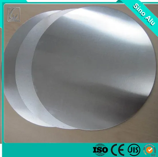 1050 1100 1070 1060 8011 1235 Ho Cc/DC Cercle en aluminium pour la fabrication d'ustensiles de cuisine