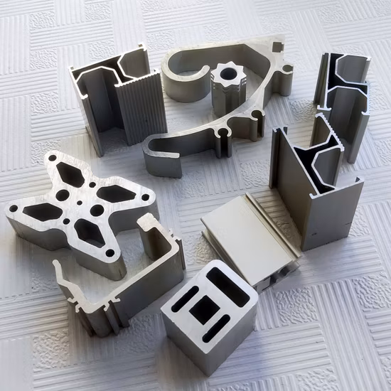 Profilé en aluminium industriel anodisé de fabrication en Chine Profilé en aluminium extrudé