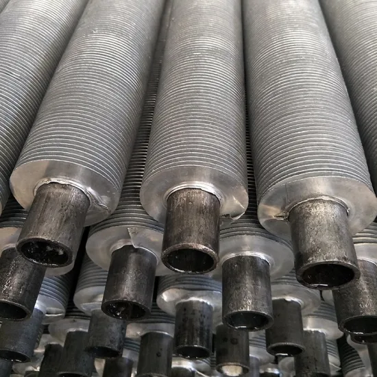 La Chine usine en aluminium en acier au carbone en spirale de cuivre en aluminium extrudé fin/tube à ailettes dans l'échangeur de chaleur pour refroidisseur et accessoires tuyaux échangeur de chaleur à air