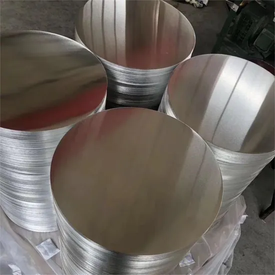 Usine de fabrication de disques en aluminium 1050 1060 1100 Cercle en aluminium