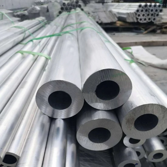 Tube rond en aluminium de matériaux de construction de fournisseur de la Chine 7075 Tube de tuyau en aluminium sans couture de mur mince étiré à froid